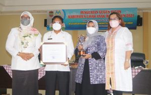 4 Kali Berturut Turut Pemkab Ciamis Meraih Anugerah Kabupaten Layak Anak