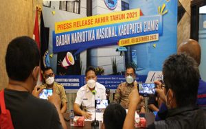 Press Release Akhir Tahun 2021, BNNK Ciamis sampaikan Capaian P4GN