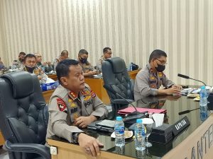 Kapolda Banten Pimpin Anev Capaian Vaksinasi Covid-19 dan Persiapan Pengamanan Nataru