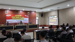 Polres Pandeglang Gelar Lat Pra Ops Dalam Rangka Operasi Pekat Maung 2021