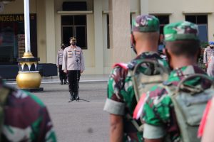 Wakapolres Pandeglang Berikan Arahan Kepada Siswa Bintara Polri dan Siswa Secaba Rindam III SLW