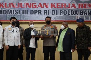 Kapolda Banten Terima Kunjungan Kerja Reses Komisi III DPR RI