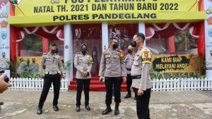 Tiga Pos Pam Dipersiapakan Polres Pandeglang Untuk Operasi Lilin 2021