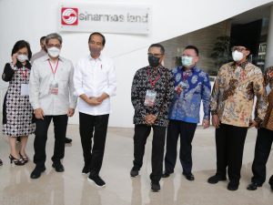 Gubernur WH Sambut Presiden Jokowi Tinjau Smart City dan Green Building 