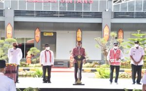 Presiden meresmikan Bandara Tebelian di Sintang