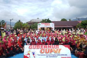 Noves Sastra Gelar Event Turnamen Futsal Piala Gubernur Cup di SMAN 5