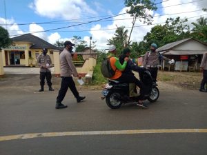 Polsek Cibaliung Gelar OPS Yustisi 