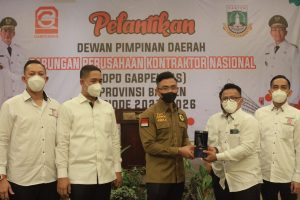 Hadiri Pelantikan Gabpeknas Banten, Wagub: Pemprov Fokus Kembali Kejar Target RPJMD