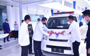 Ali Rahman Hadiri Penyerahan CSR Bank BNI ke RSUD Zainal Abidin Pagar Alam