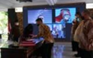 Pemkab Mojokerto Tanda Tangani Fakta Integritas dan Perjanjian Kinerja TA 2022