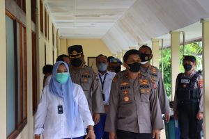 Tinjau Fasilitas Isolasi Terpusat Covid-19, Wakapolda Banten Kunjungi Wisma Bilet Cilegon