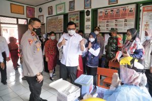 Antusias Vaksinasi Anak Tinggi, Wabup Tanto: Terimakasih Atas Dukungan Semua Pihak