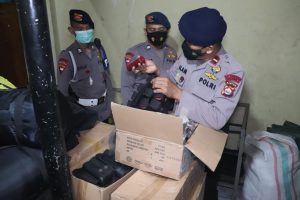 Satbrimob Polda Banten Lakukan Pengecekan Rutin Gudang Senjata