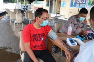 Berikan Pelayanan Kepada Media Mitra, Polda Banten Gelar Vaksinasi Booster