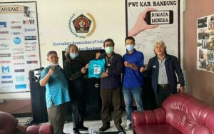 PLN UPJ Rancaekek Jalin Sinergitas dengan PWI Kabupaten Bandung