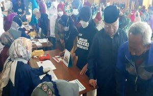 Bantuan Program Sembako Perluasan PPKM di Kota Banjar Cair