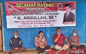 Hari Ke-2, Ketua DPRD Reses Kunjungi Desa Lubuk Terentang dan Desa Terjun Gajah