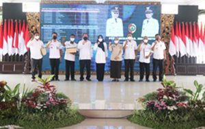 Pemkab Mojokerto Lounching E-SPPT PBB-P2 Buku IV dan V