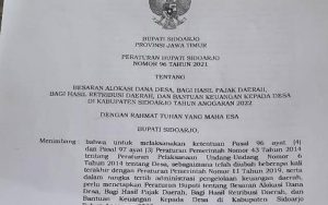 Perbup Sidoarjo No 96 Tahun 2021 Diskriminatif