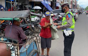 Hari Kedelapan, Satgas Operasi Keselamatan Maung 2022 Polda Banten Sasar Pasar dan Pangkalan Ojek