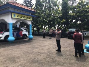 Biro Logistik Polda Banten Bersama KPKNL Serang Laksanakan Survey Kantor Sat PJR 