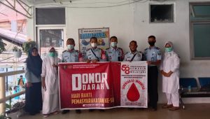 Dalam Rangka Hari Bakti Pemasyarakatan, Rutan Muaralabuh Kls IIB Laksanakan Aksi Donor Darah