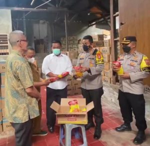 Kapolres Pandeglang Cek Stok Minyak Goreng di Pandeglang Jelang Ramadhan