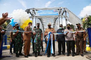 Gubernur WH: Pembangunan Jembatan Ciberang Bentuk Kehadiran Pemerintah di Tengah Tekanan Pandemi Covid-19