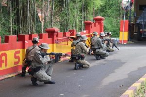 Personel Satbrimob Polda Banten Terima Latihan Navigasi Darat