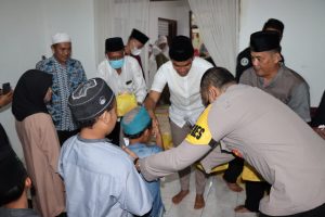 Rayakan Ulang Tahun, Kapolres Pandeglang Gelar Pengajian Dengan Anak Yatim