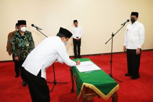 Gubernur WH Melantik Lima Pejabat Tinggi Pratama Pemprov Banten