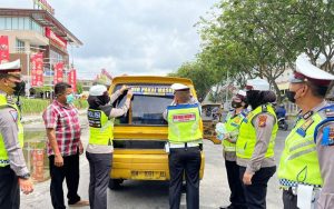 Polda Riau Gelar Operasi Keselamatan Selama Dua Pekan, Patuhi Lalu Lintas dan Protokol Kesehatan