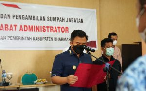 Bupati Lantik Enam Pejabat Administrator Eselon III