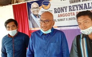 Rony Reynaldo Situmorang Reses di Desa Nanggar Bayu