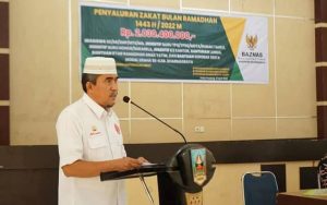 Baznas Salurkan Zakat Sebesar Rp.2,03 Milyar, Ini Disampaikan Sekda