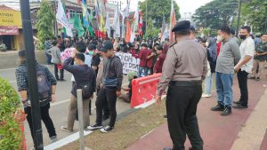 Ditpamobvit Polda Banten Pastikan Aksi Unjuk Rasa Berjalan Tertib