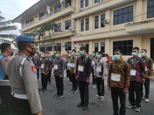 Bidpropam Polda Banten Amankan Pemeriksaan kesehatan Penerimaan Bintara Polri Tahun 2022