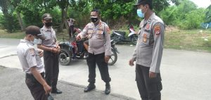 Kunjungi Satpam Pintu Masuk Kawasan Wisata Pantai Gope, Ditbinmas Himbau Perketat Prokes