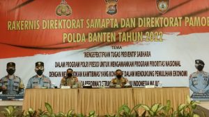 Implementasi Rakernis Korps Sabhara Baharkam Polri, Ditpamobvit Polda Banten Laksanakan Rakernis