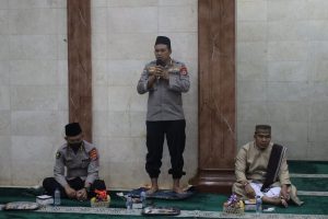 Irwasda Polda Banten Hadiri Peringati Nuzulul Qur’an 1443 H di Masjid Baiturrahman Polda Banten