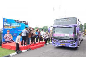 Irjen Iqbal Lepas Rombongan Mudik Kebangsaan, Kolaborasi Membantu Masyarakat