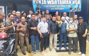 Pokja Wartawan KBB ,Lakukan Papajar dan Silaturahmi Menyambut Bulan Suci Ramadhan