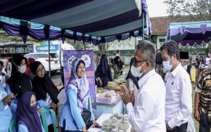 Pulihkan Perekonomian, Pemkab Ciamis Menggelar Bazar Ramadhan di Kawali