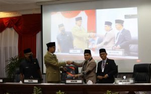 Rapat Paripurna Istimewa DPRD Walikota Sampaikan LKPJ  Tahun 2021