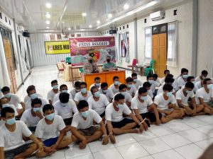 40 Orang Warga di Kabupaten Mukomuko Ditangkap Polisi Kedapatan Panen TBS Milik PT DDP