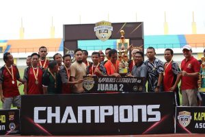 Kapolres Cilegon Cup U40 Ditutup Tanpa Penonton