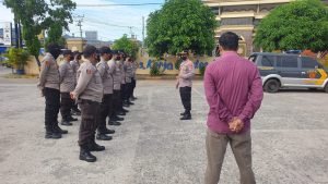 Personel Polsek Mancak Laksanakan Tugas Dengan Maksimal