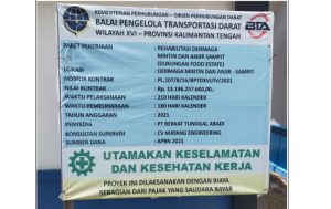 Proyak Food Estate Kemenhub Rp 13 Milyar lebih di Pulang Pisau, Terindikasi Sarat Korupsi