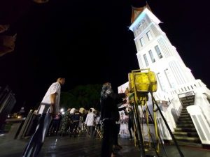 Wako: Malam Takbiran Idul Fitri di Pelataran Jam Gadang Bukittinggi