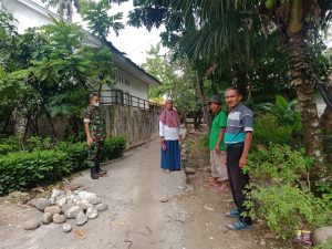 Koramil 04/LL Kodim/ 0312 Padang, Survei Lokasi Sasaran Goro